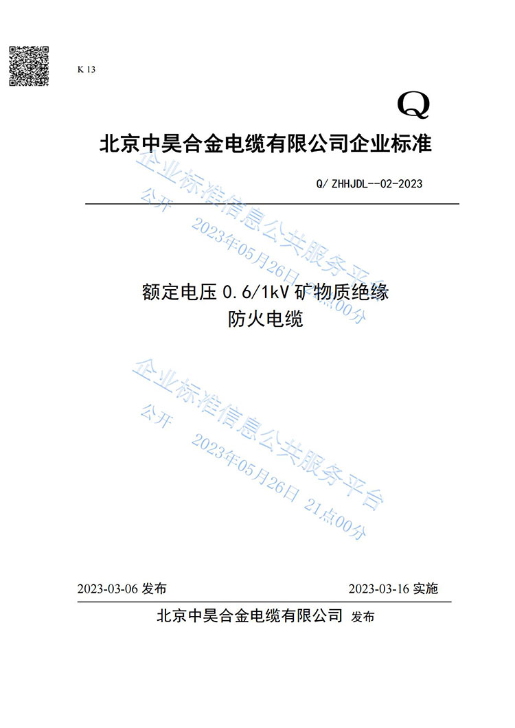 企業(yè)標(biāo)準(zhǔn)